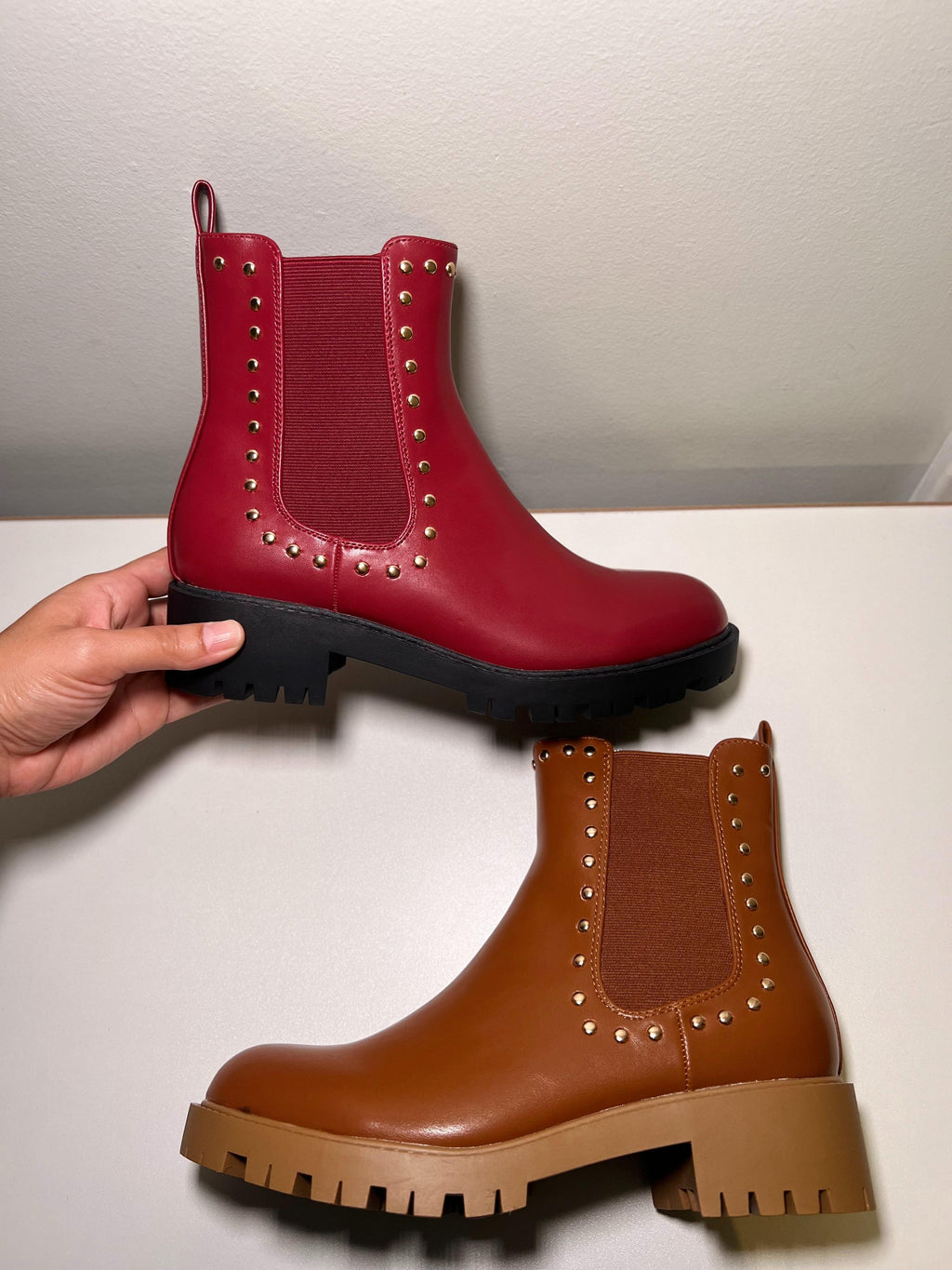 Kiara- Platform Anklet Boots
